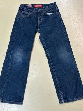 Arizona Jeans Boys Size 8 Regular Relaxed Fit Straight Blue